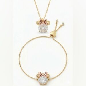 KATE SPADE ♠️ Disney Collection New York Minnie Bracelet & Necklace set